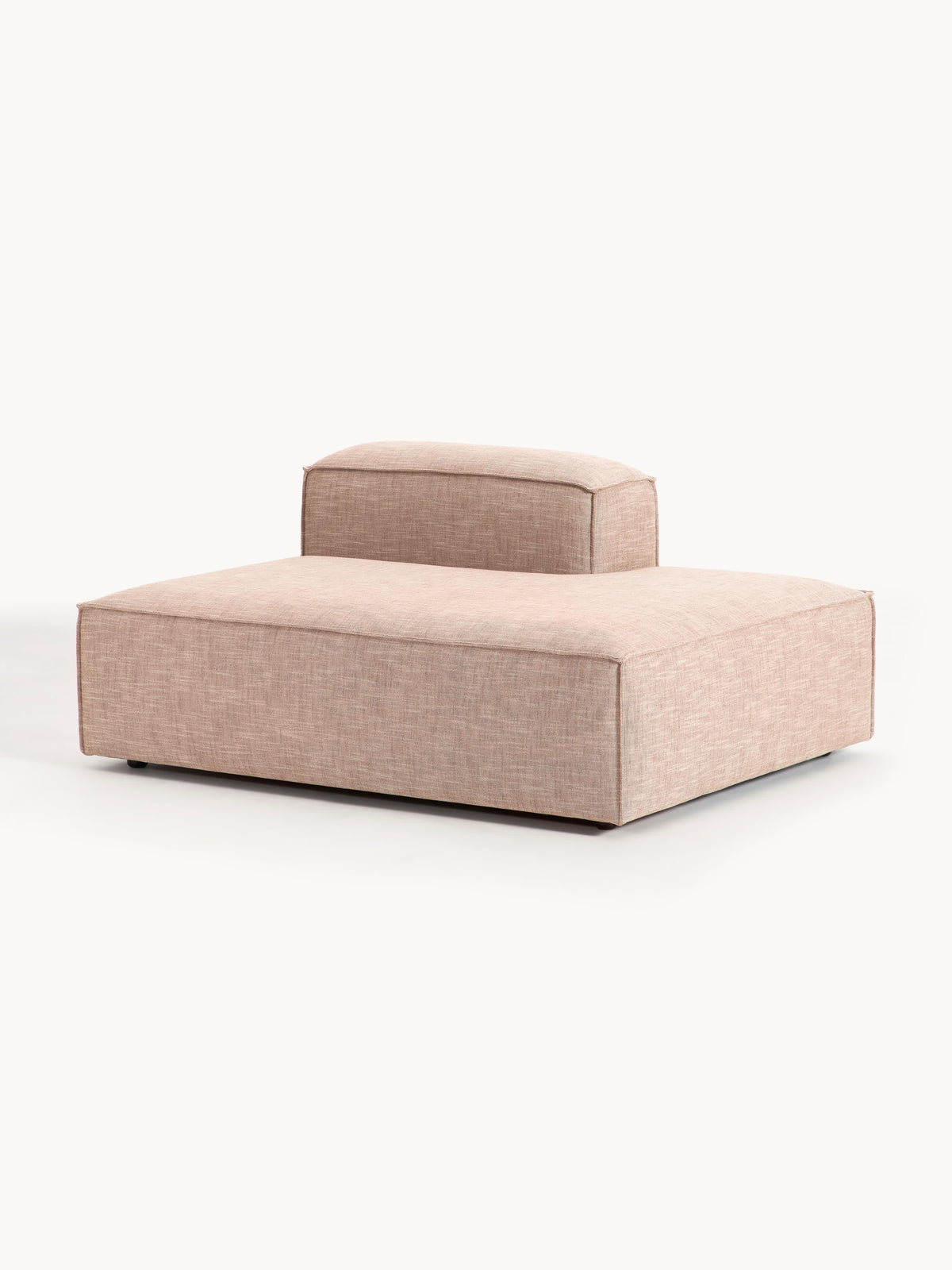 Lenzaro Linen Blend Ottoman Module