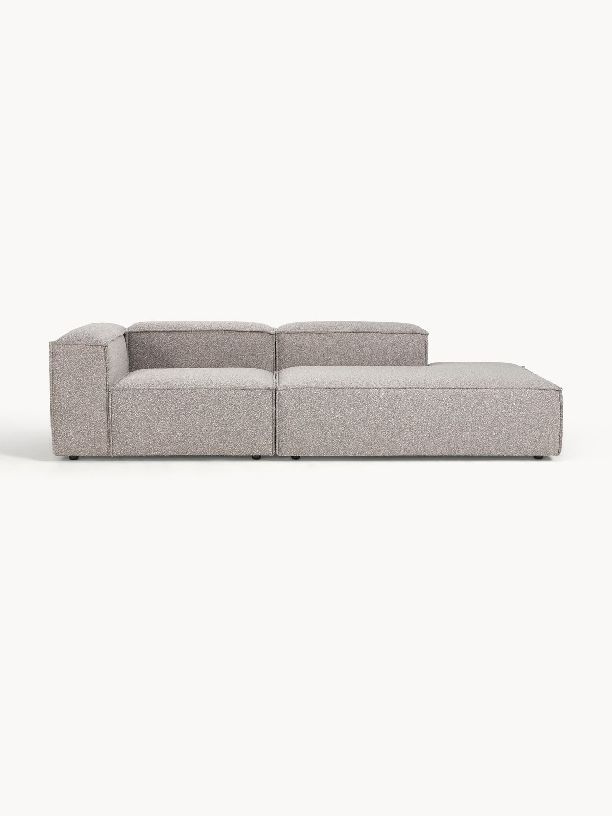 Lenzaro Modular Bouclé Ottoman