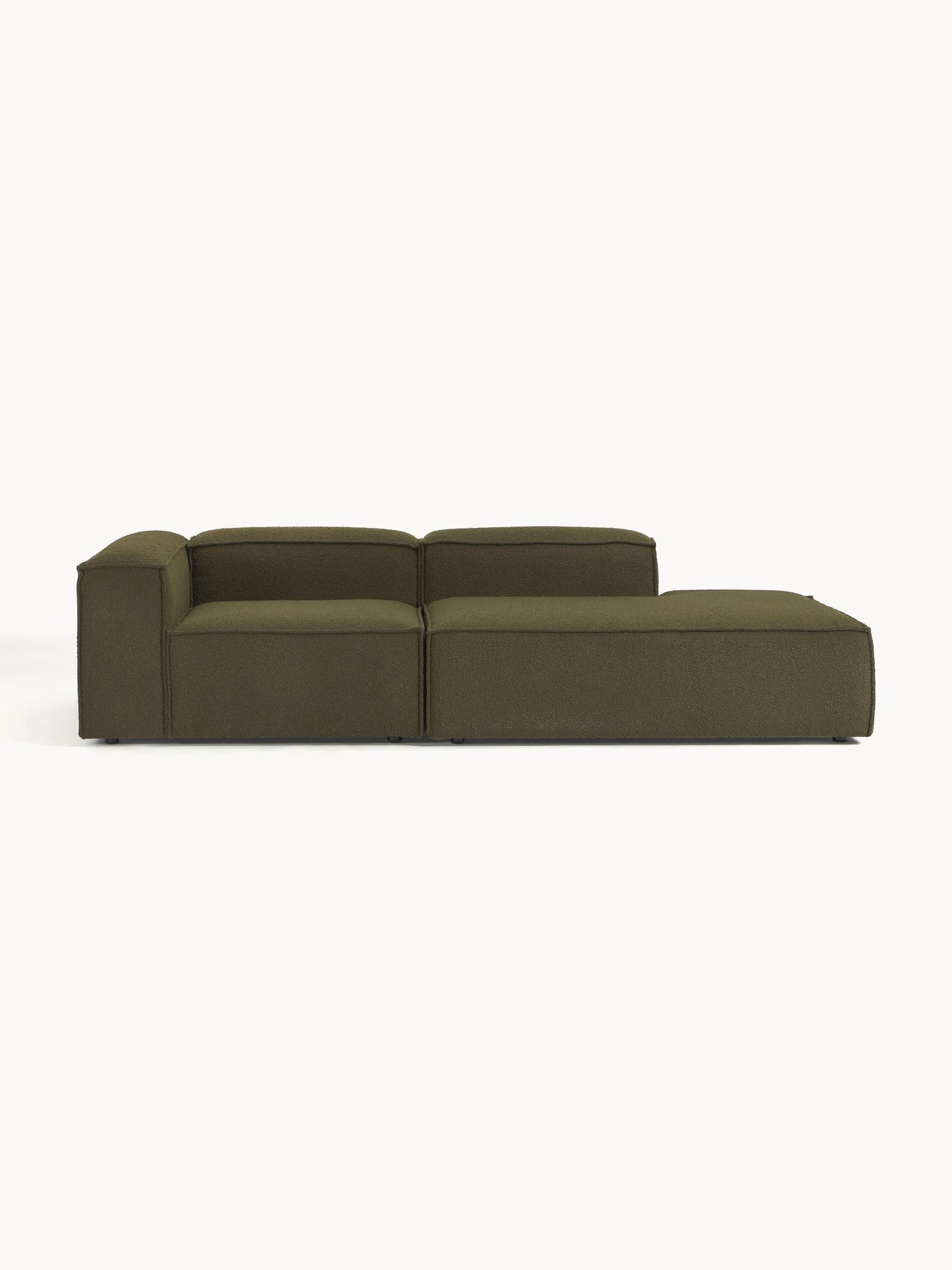 Lenzaro Modular Bouclé Ottoman