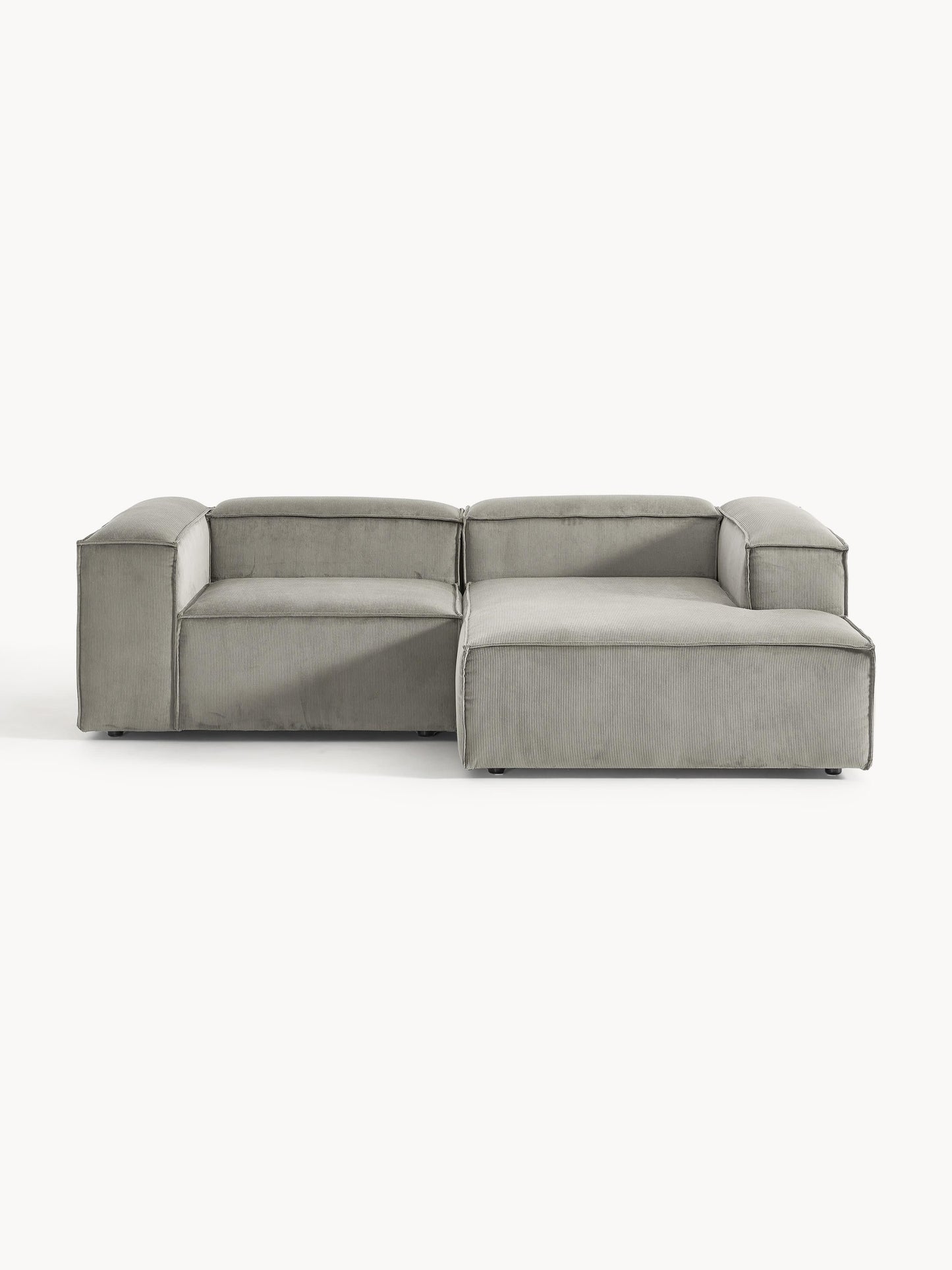 Lenzaro Modular Corduroy Corner Sofa (2-Seater)