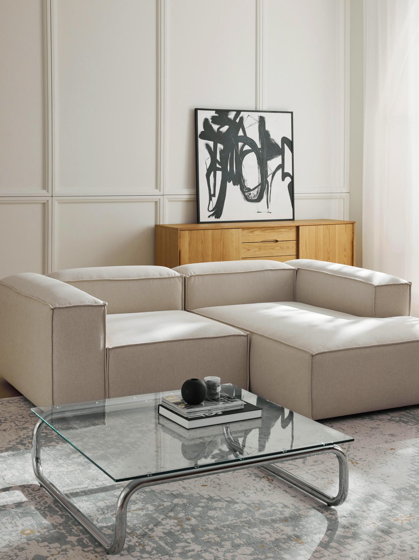 Lenzaro Modular Corner Sofa, 2-Seater
