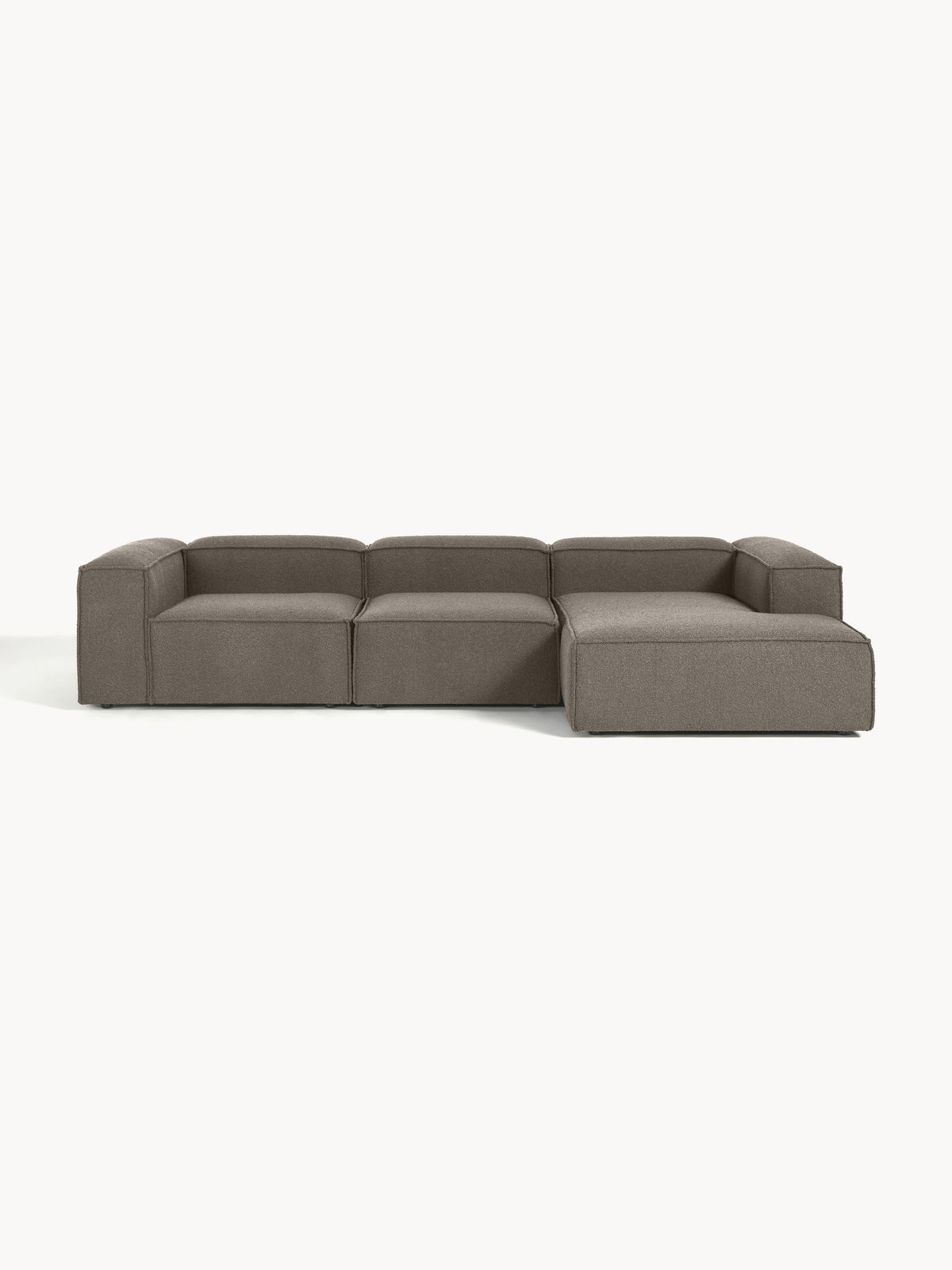 Lenzaro Modular Corner Sofa (4-Seater) in Bouclé