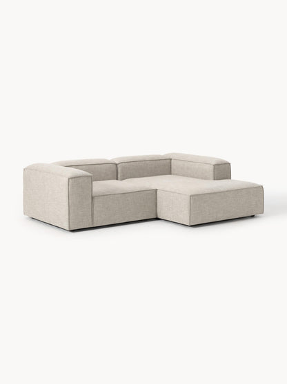 Lenzaro Modular Linen Blend Corner Sofa (2-Seater)