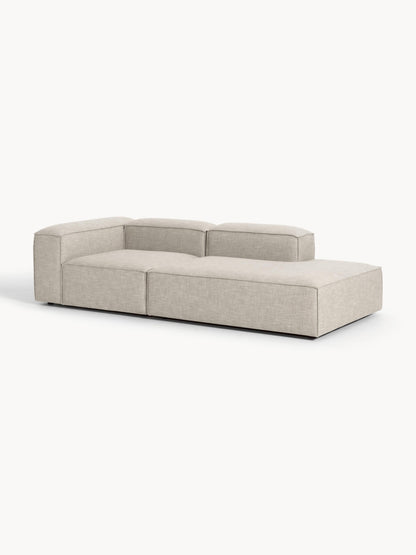 Lenzaro Modular Linen Blend Ottoman