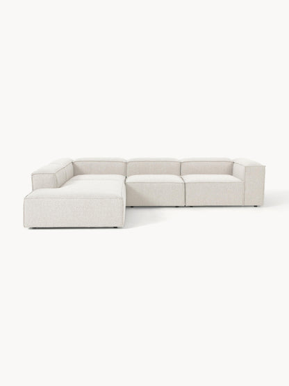 Lenzaro Modular XL Bouclé Corner Sofa (4-Seater)