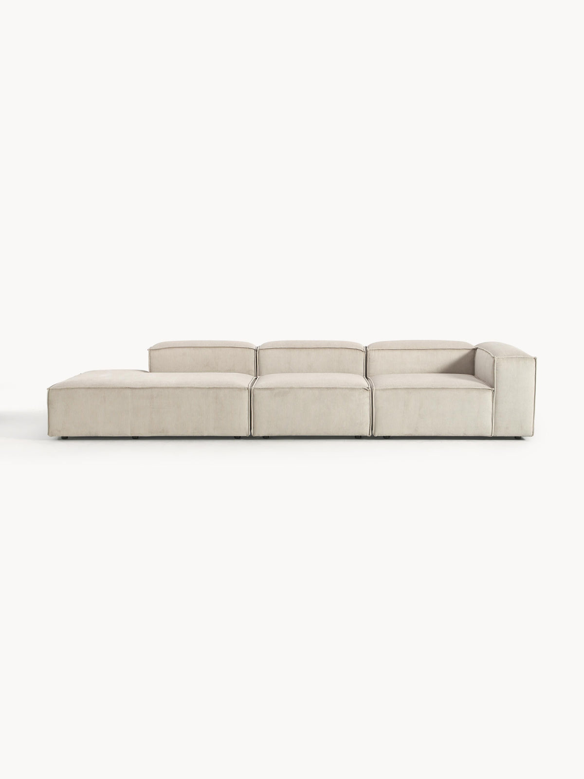 Lenzaro Modular XL Corduroy Ottoman