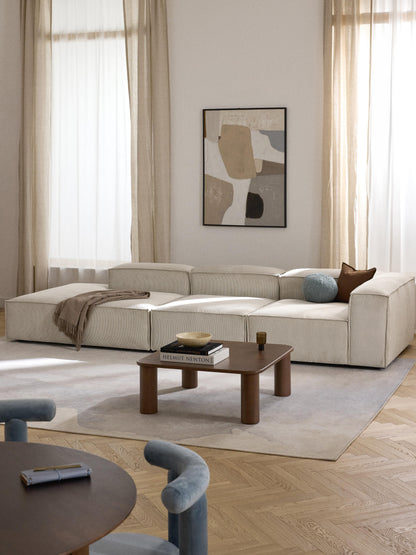 Lenzaro Modular XL Corduroy Ottoman