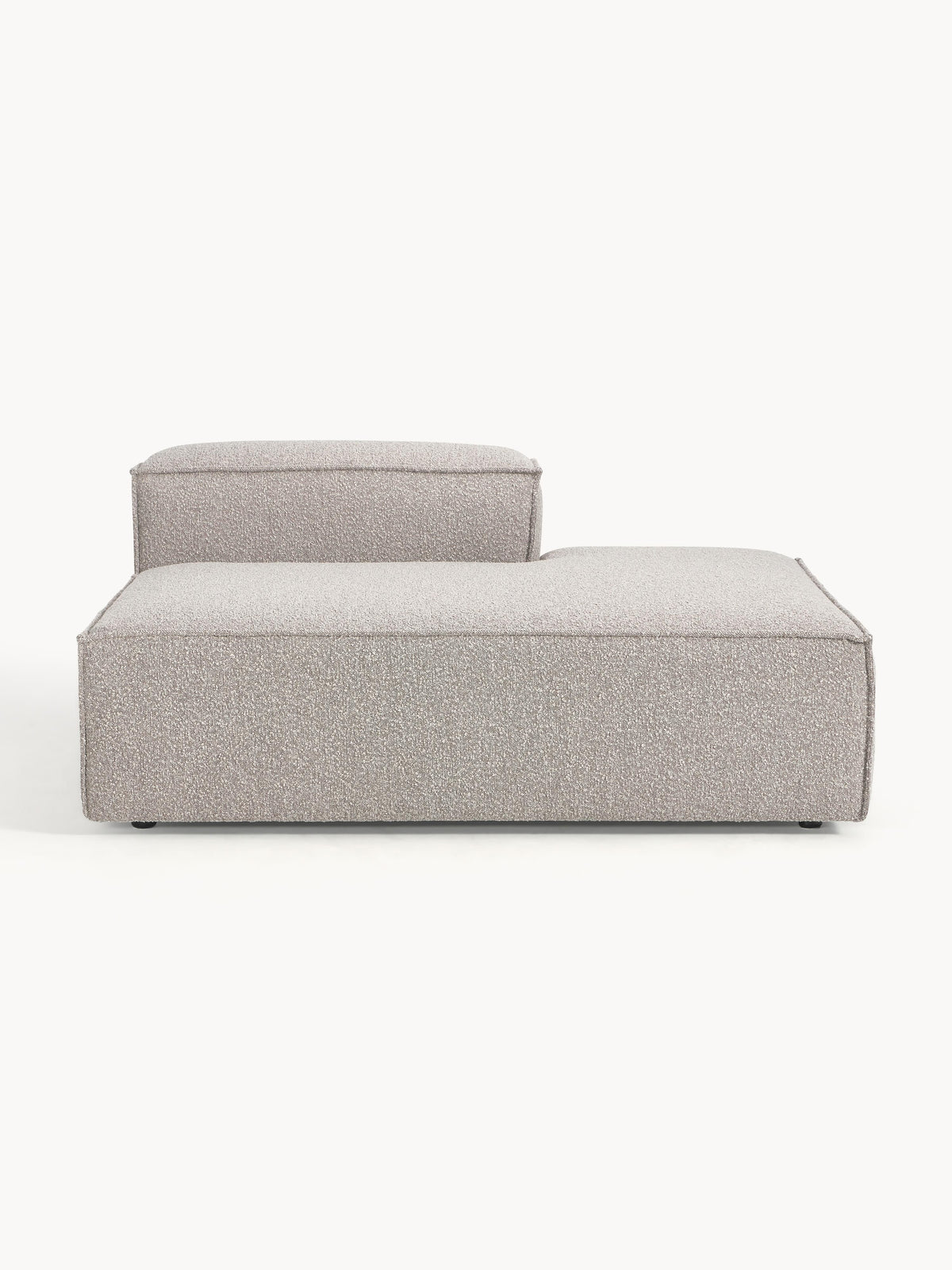 Lenzaro Ottoman Module in Bouclé