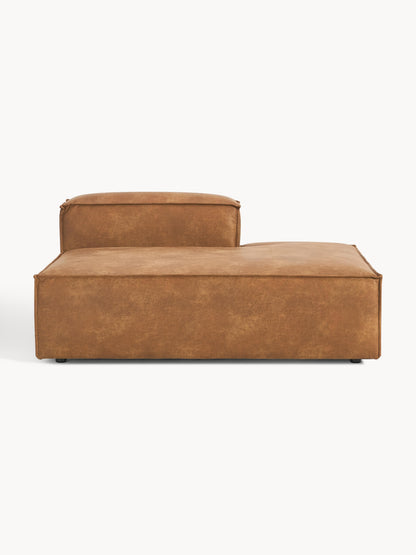 Lenzaro Ottoman Module in Leather