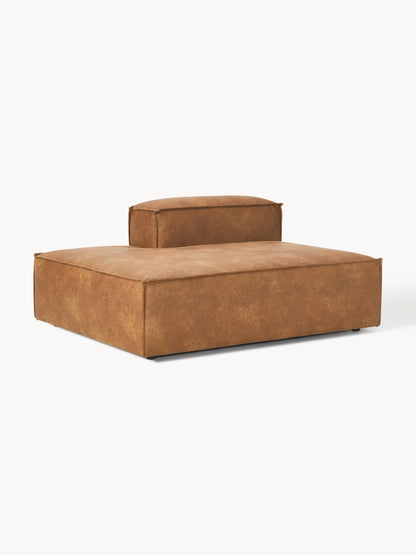Lenzaro Ottoman Module in Leather