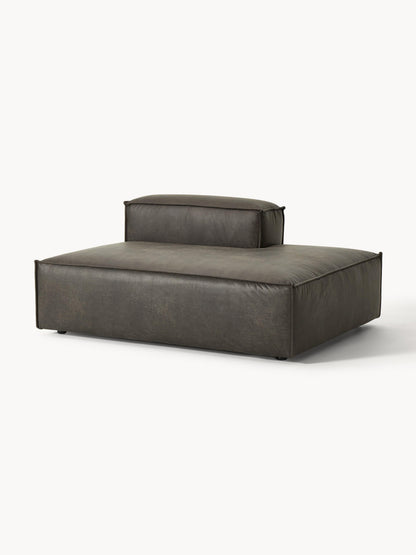 Lenzaro Ottoman Module in Leather