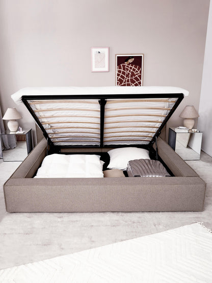 Lenzaro Upholstered Bed with Storage