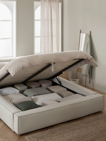 Lenzaro Upholstered Bed with Storage