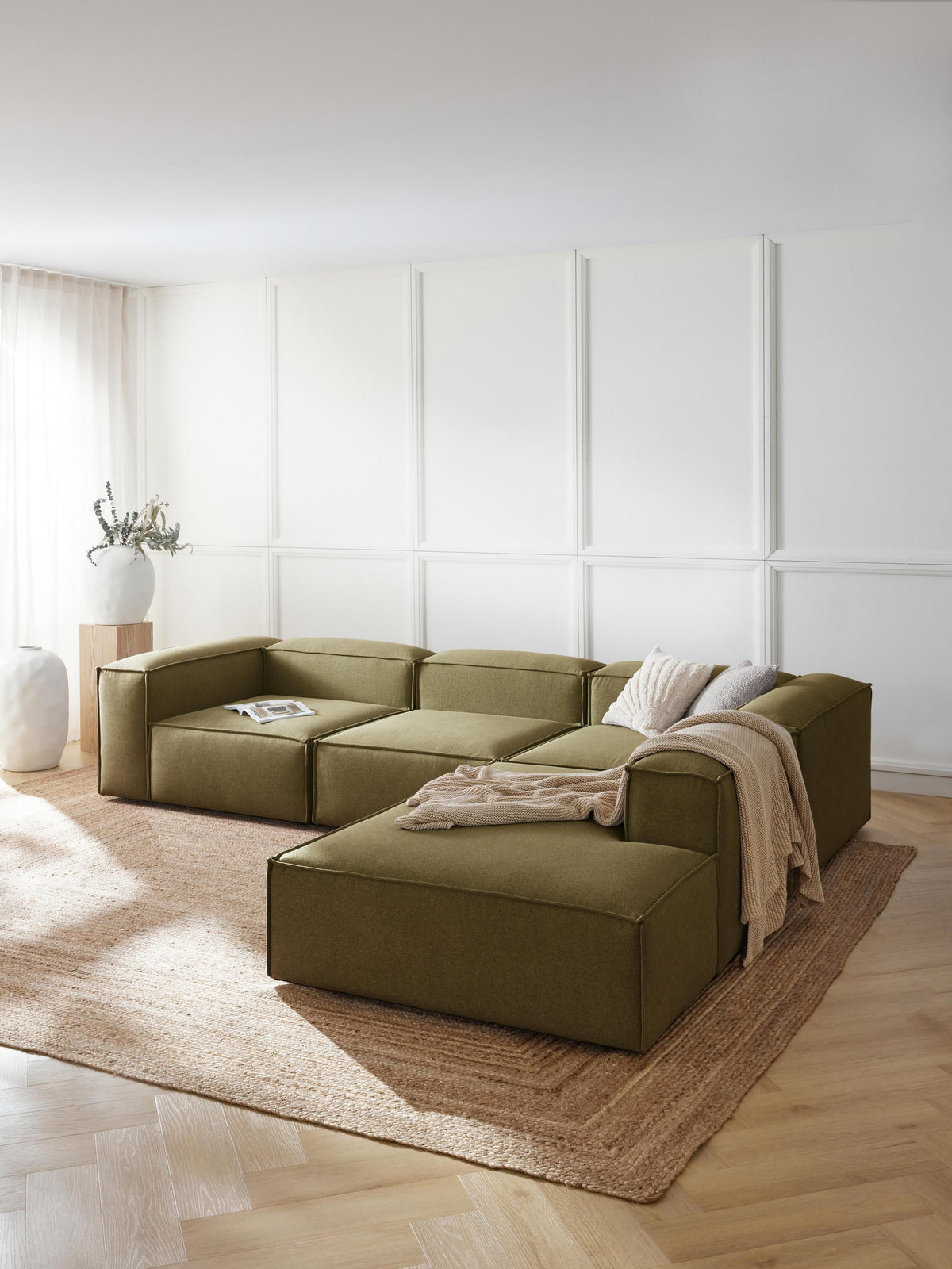 Lenzaro XL Modular Corner Sofa (4-Seater)