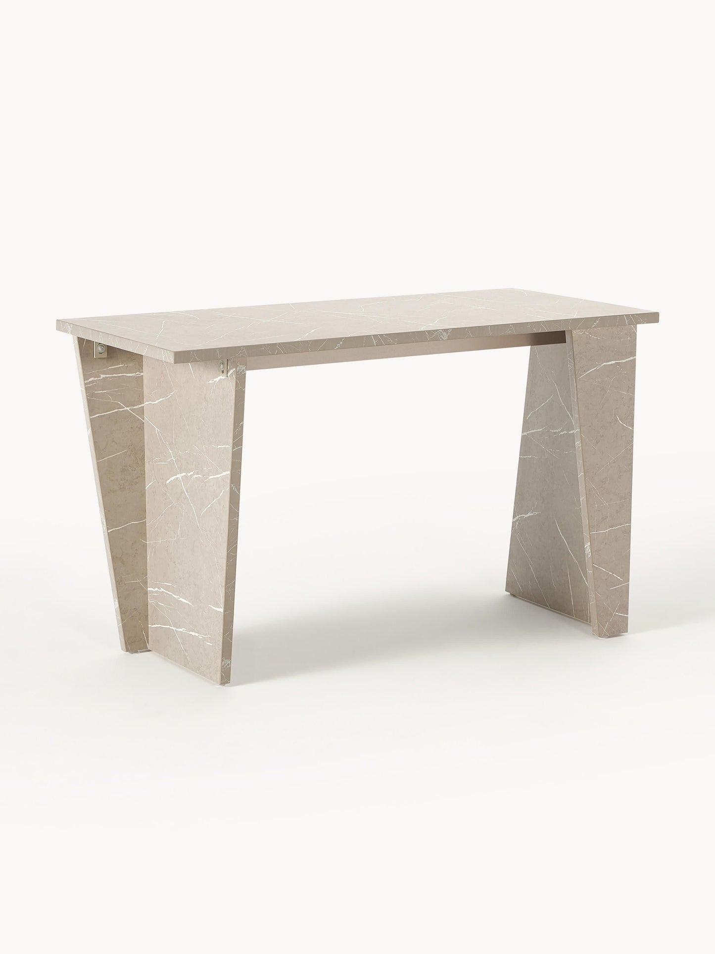 Lifia Desk in Travertine Look