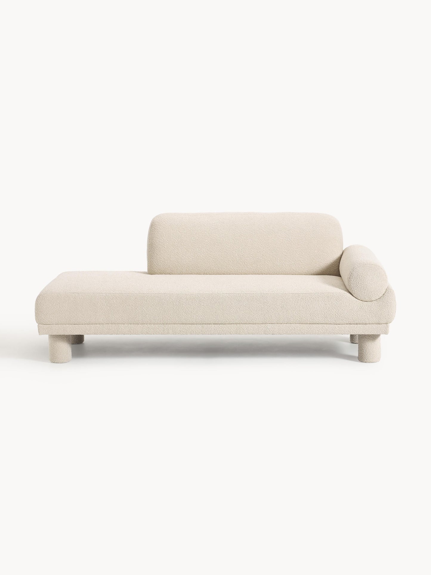 Lilelis Ottoman in Bouclé