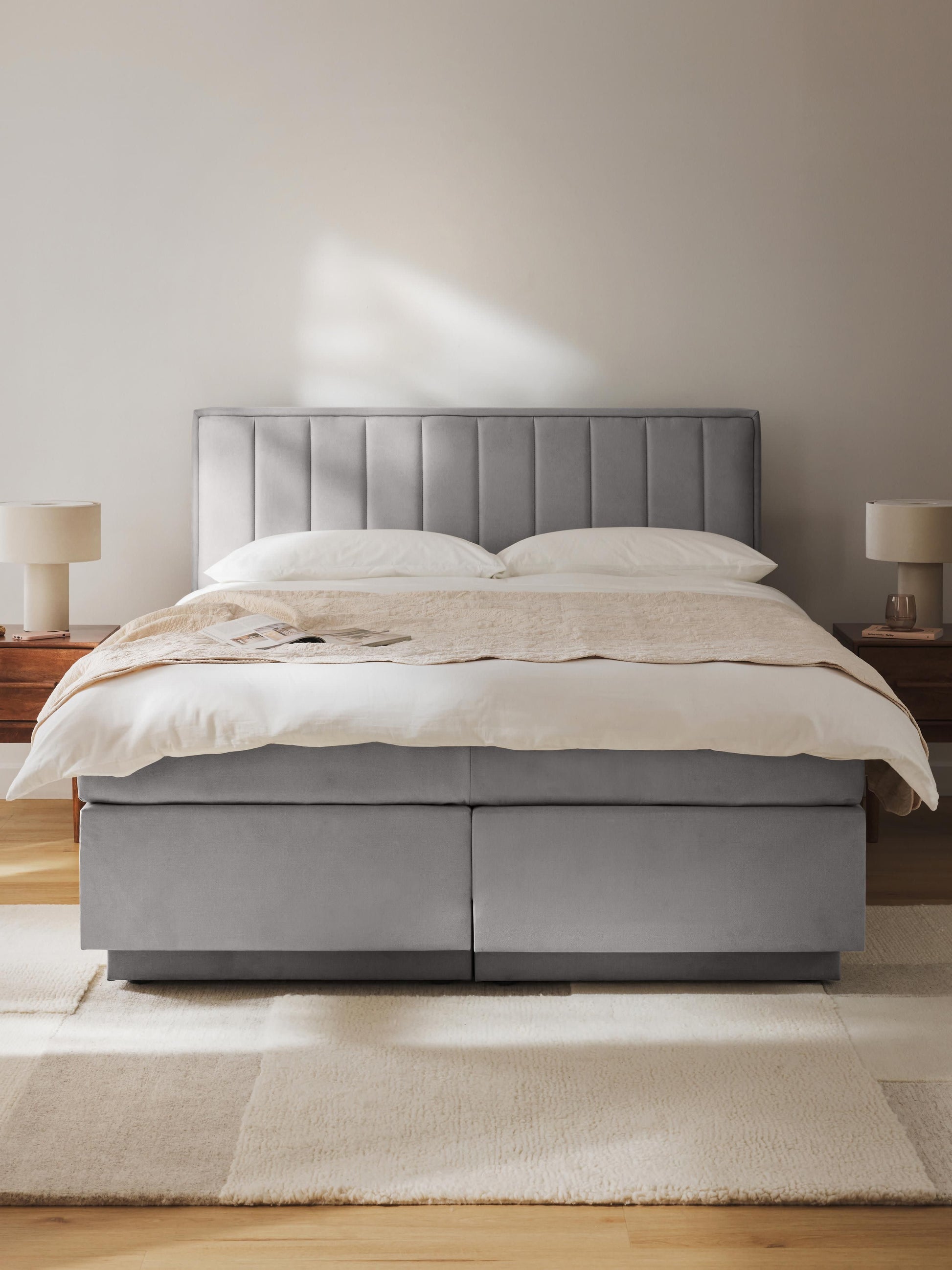 Livenno Box Spring Bed with Storage