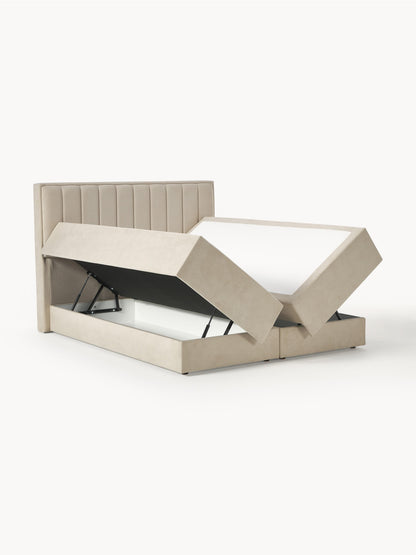 Livenno Box Spring Bed with Storage