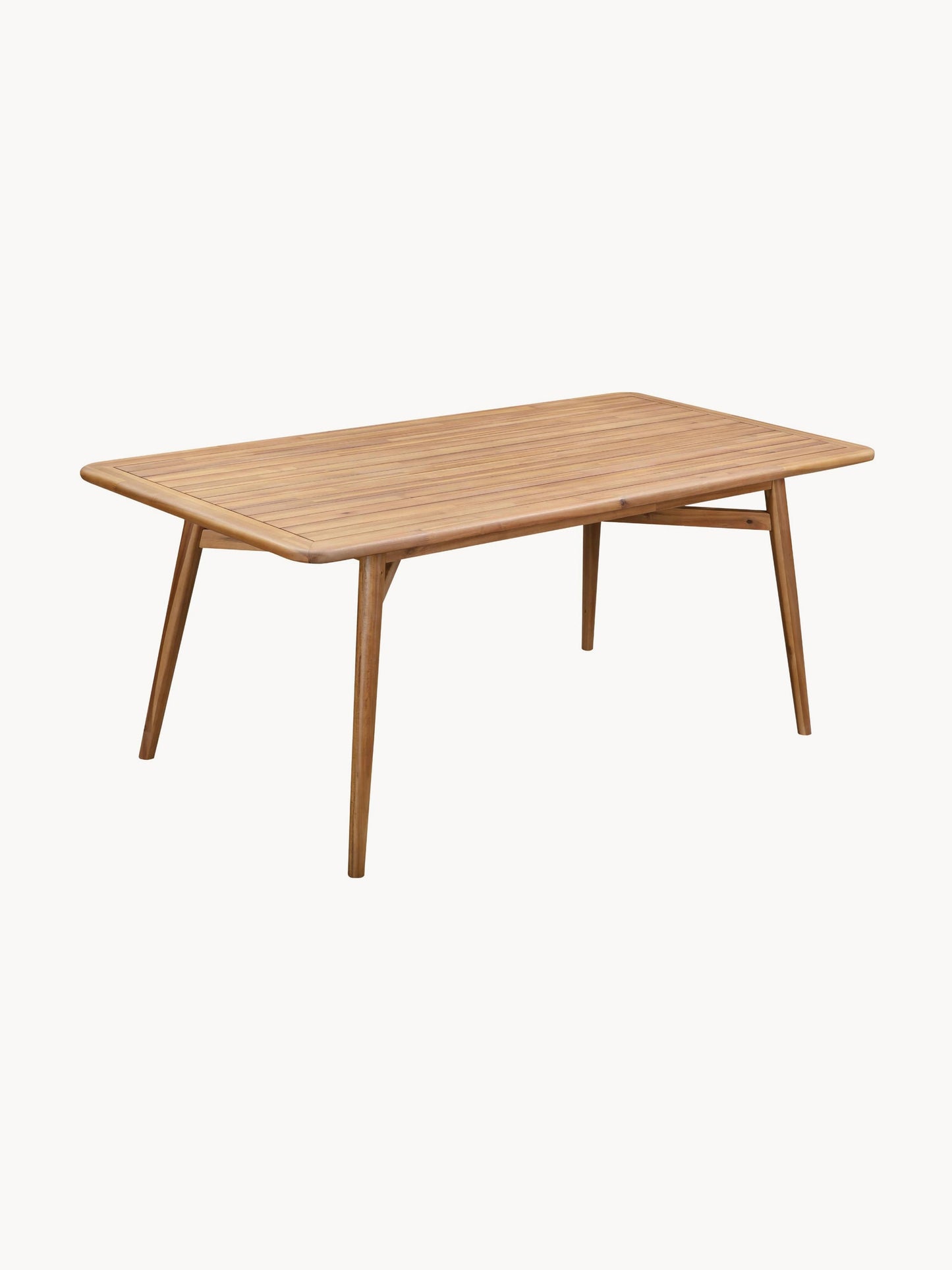 Marcaro Acacia Wood Garden Table, 180 x 90 cm