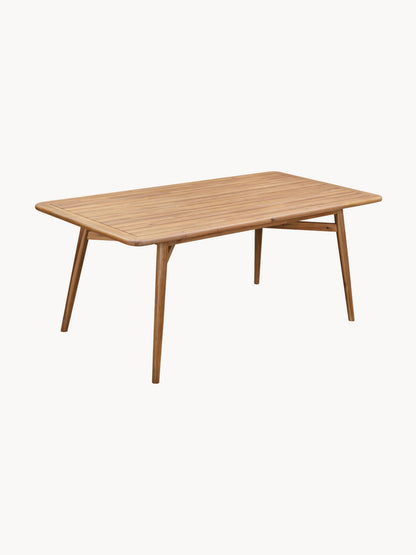Marcaro Acacia Wood Garden Table, 180 x 90 cm