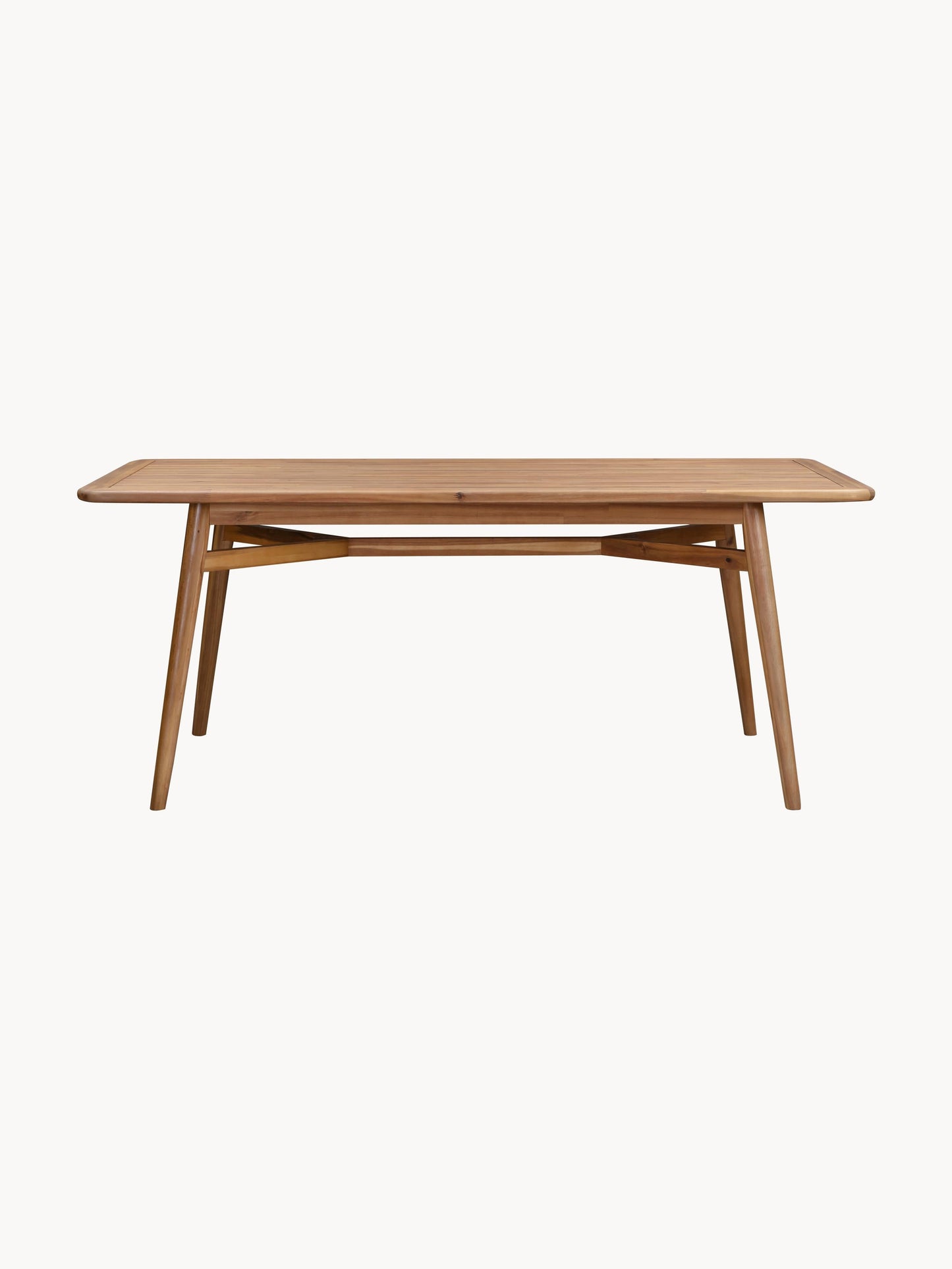 Marcaro Acacia Wood Garden Table, 180 x 90 cm