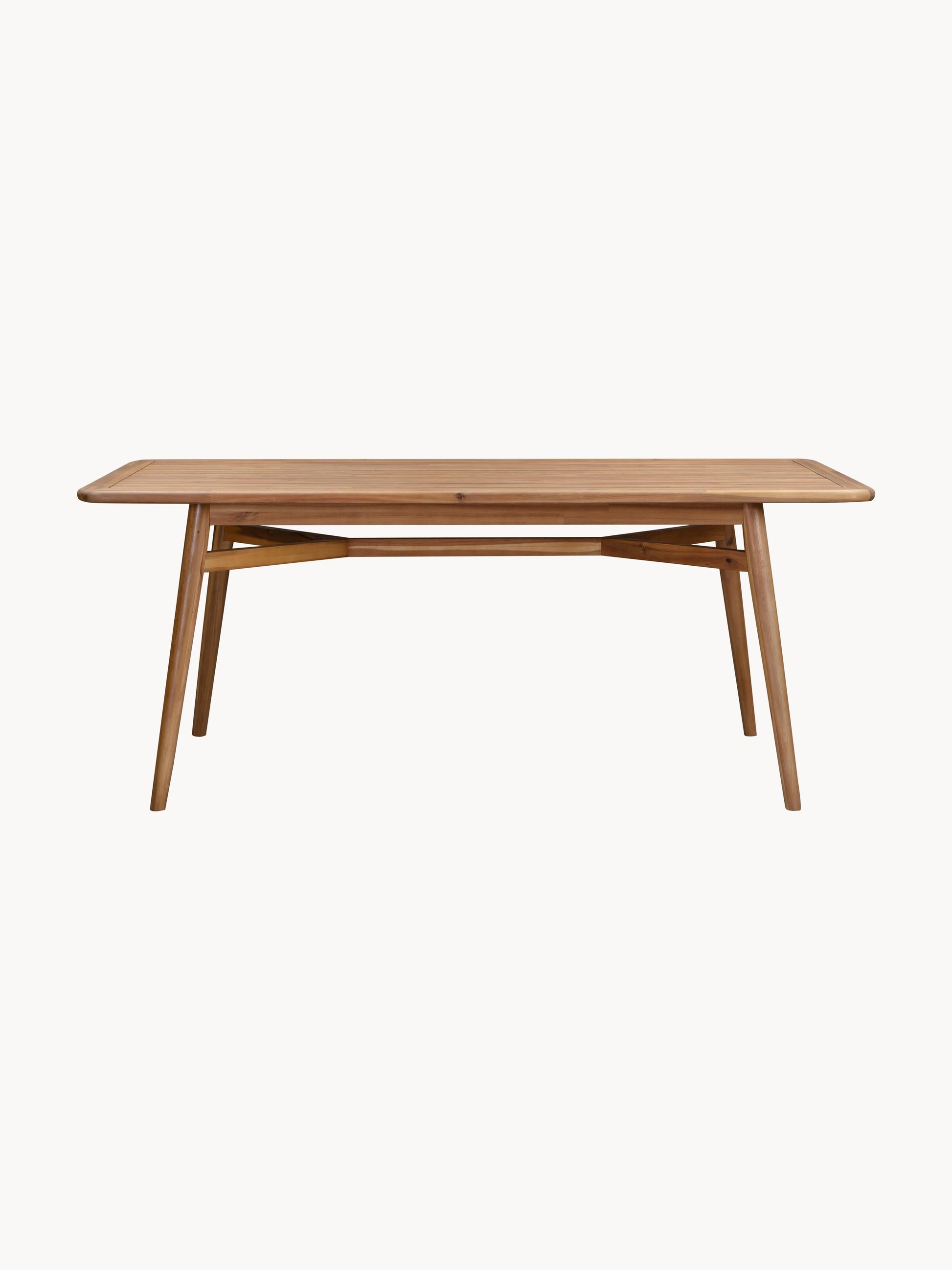 Marcaro Acacia Wood Garden Table, 180 x 90 cm