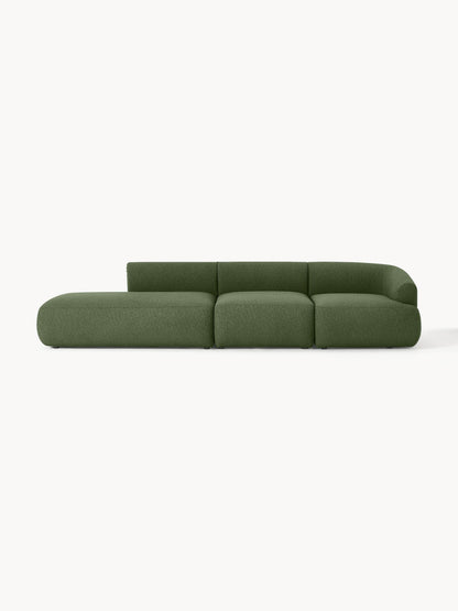 Marenzia Modular Bouclé Chaise (2-Seater)