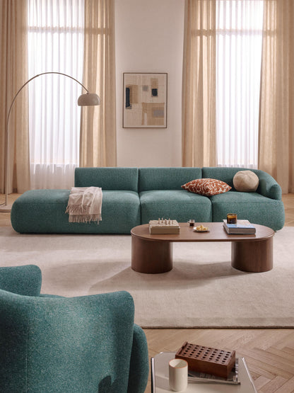 Marenzia Modular Bouclé Chaise (2-Seater)