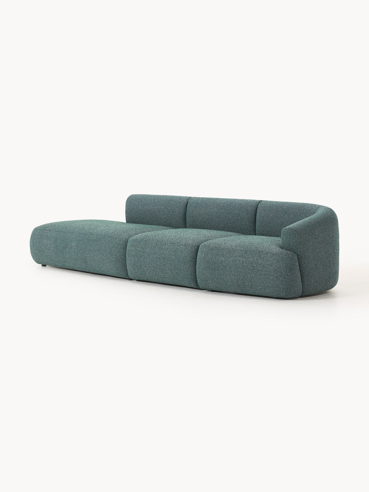 Marenzia Modular Bouclé Chaise (2-Seater)
