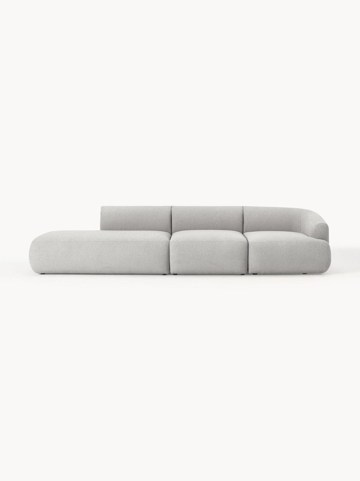 Marenzia Modular Bouclé Chaise (2-Seater)