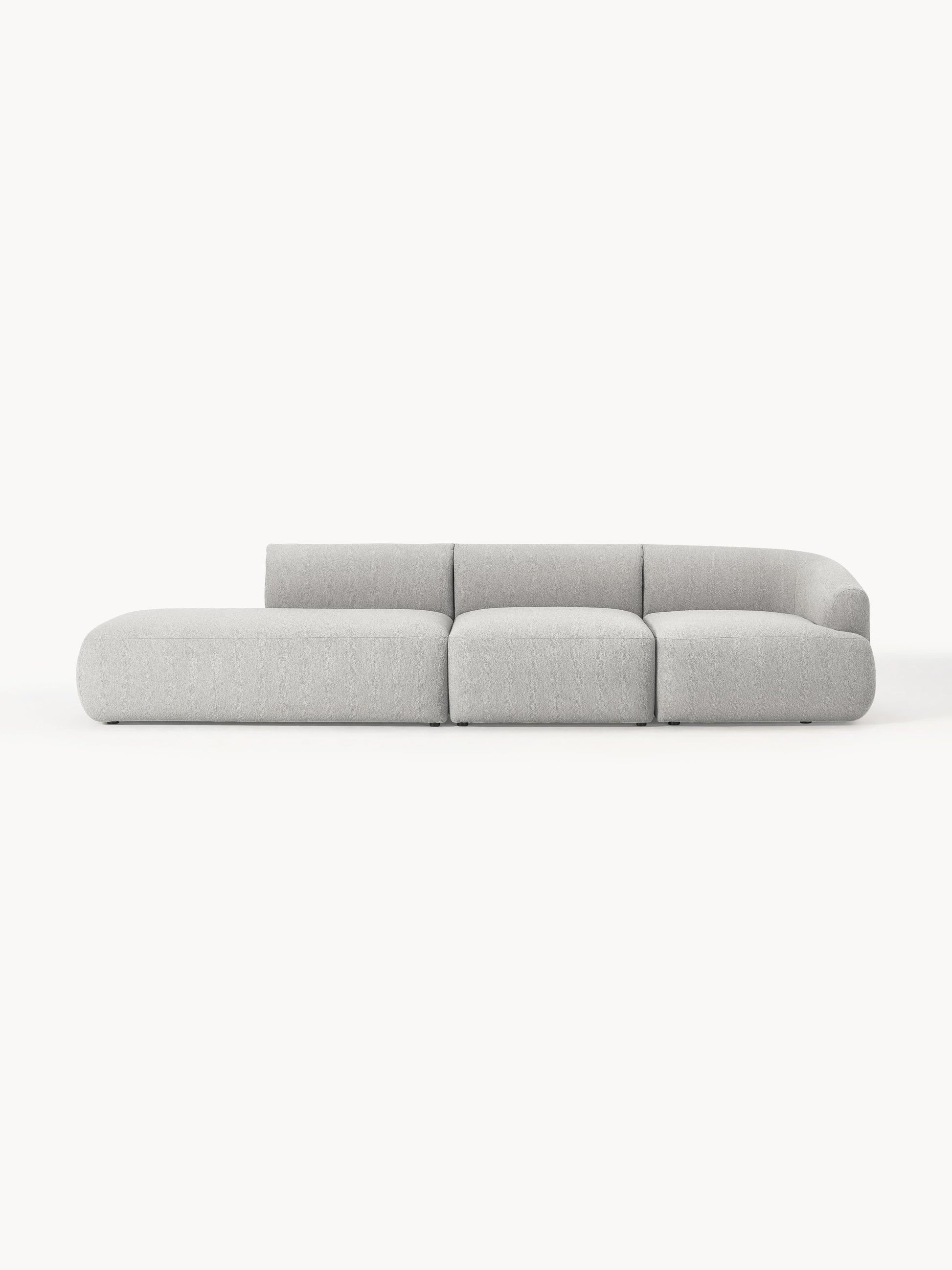 Marenzia Modular Bouclé Chaise (2-Seater)