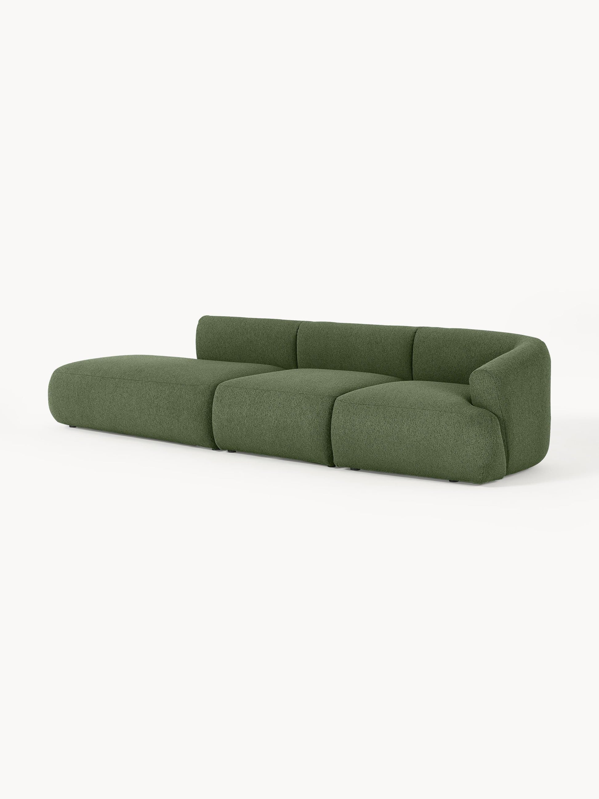 Marenzia Modular Bouclé Chaise (2-Seater)