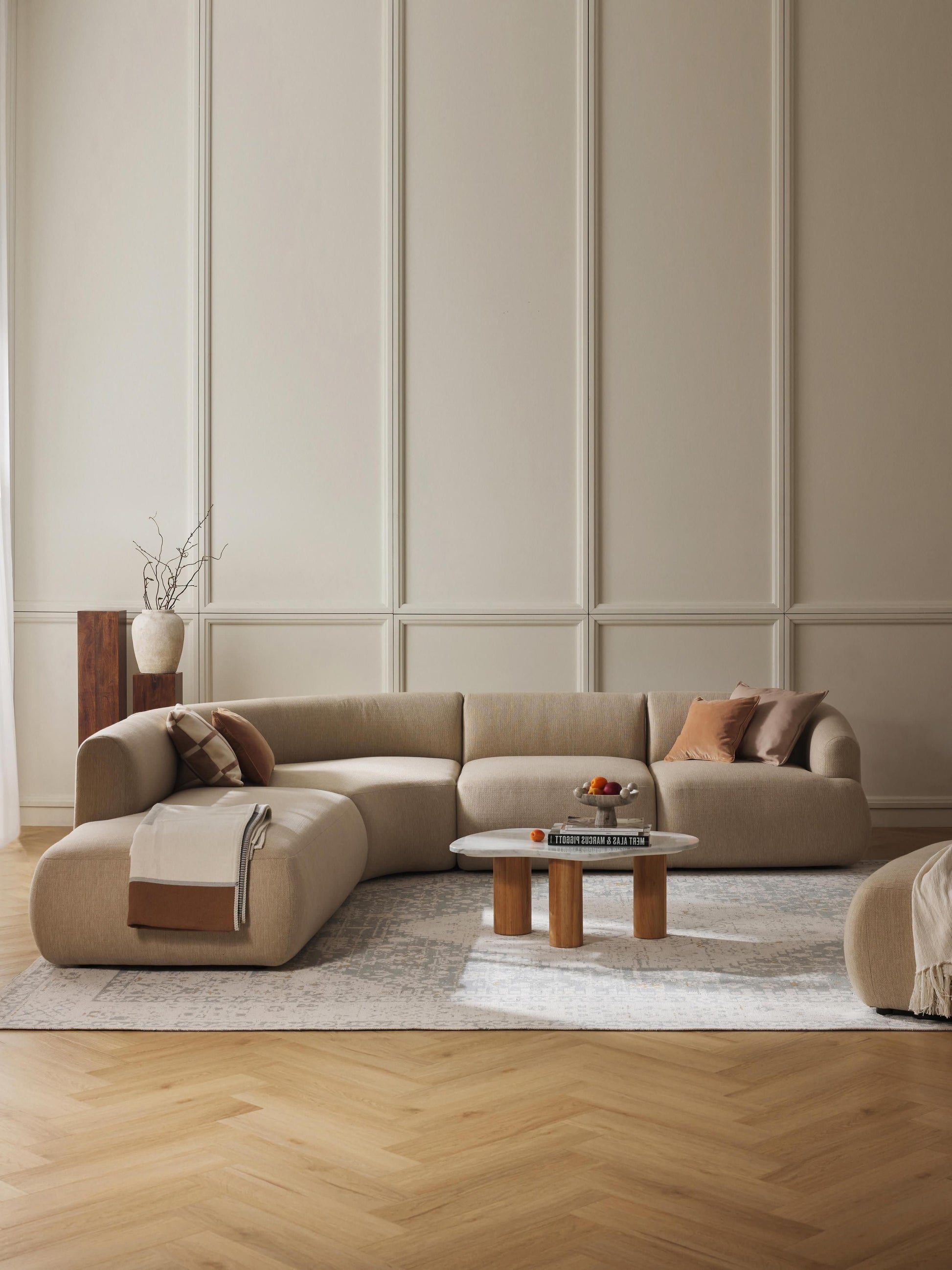 Marenzia Modular Corner Sofa, 4-Seater