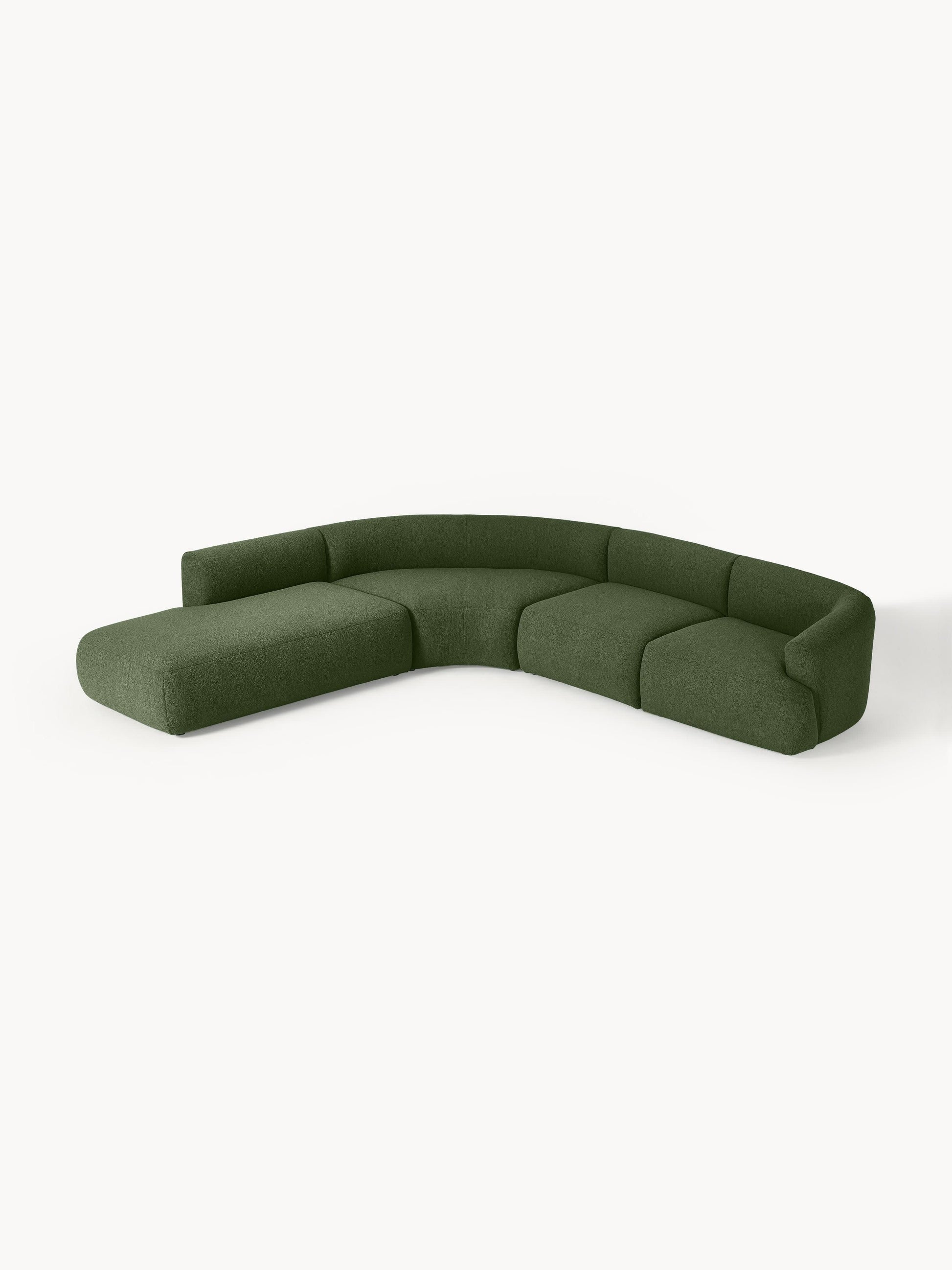 Marenzia Modular Corner Sofa (4-Seater) in Bouclé