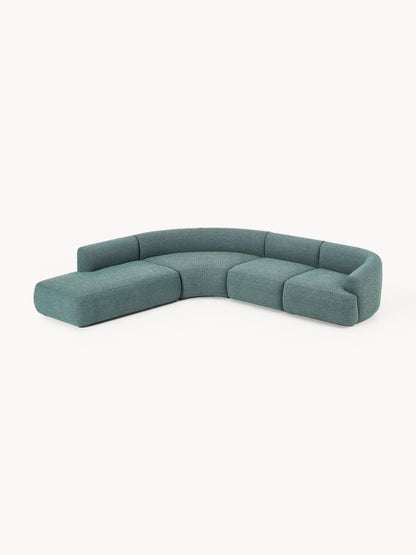 Marenzia Modular Corner Sofa (4-Seater) in Bouclé