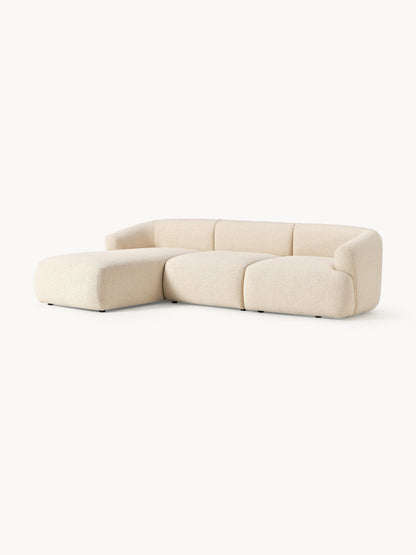 Marenzia Modular Corner Sofa in Bouclé (3-Seater)
