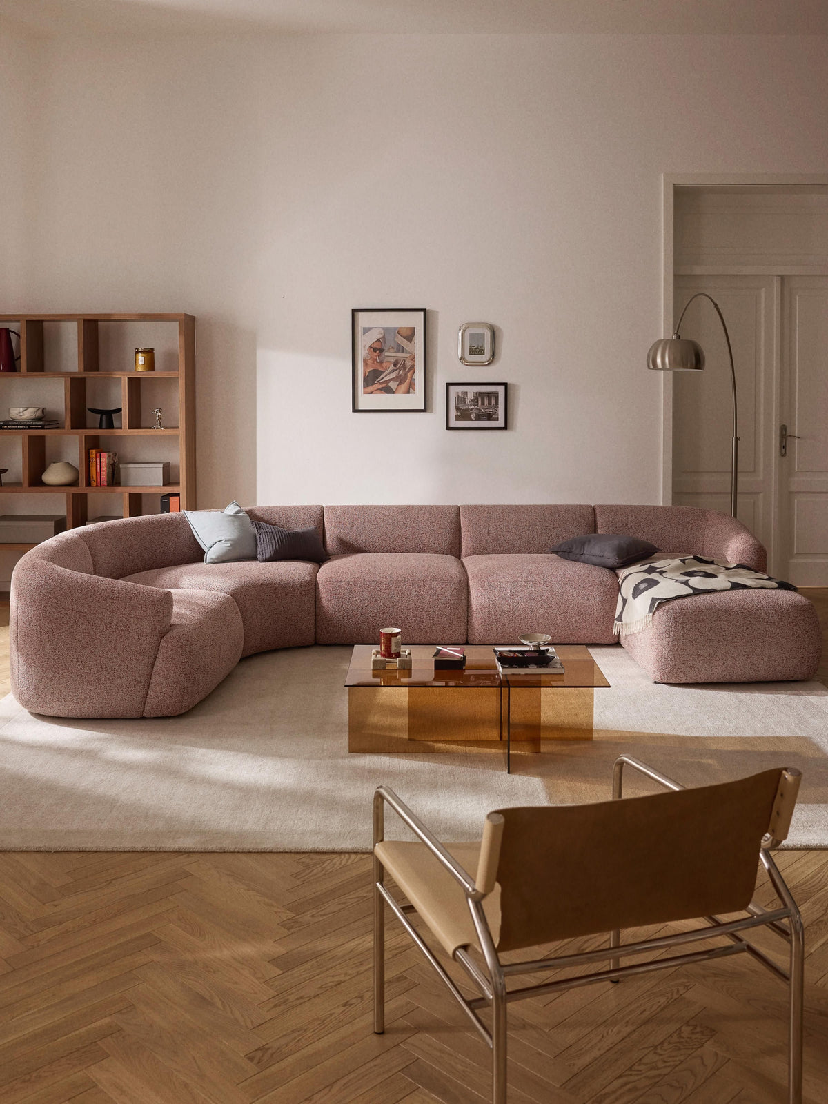 Marenzia Modular XL Sofa in Bouclé