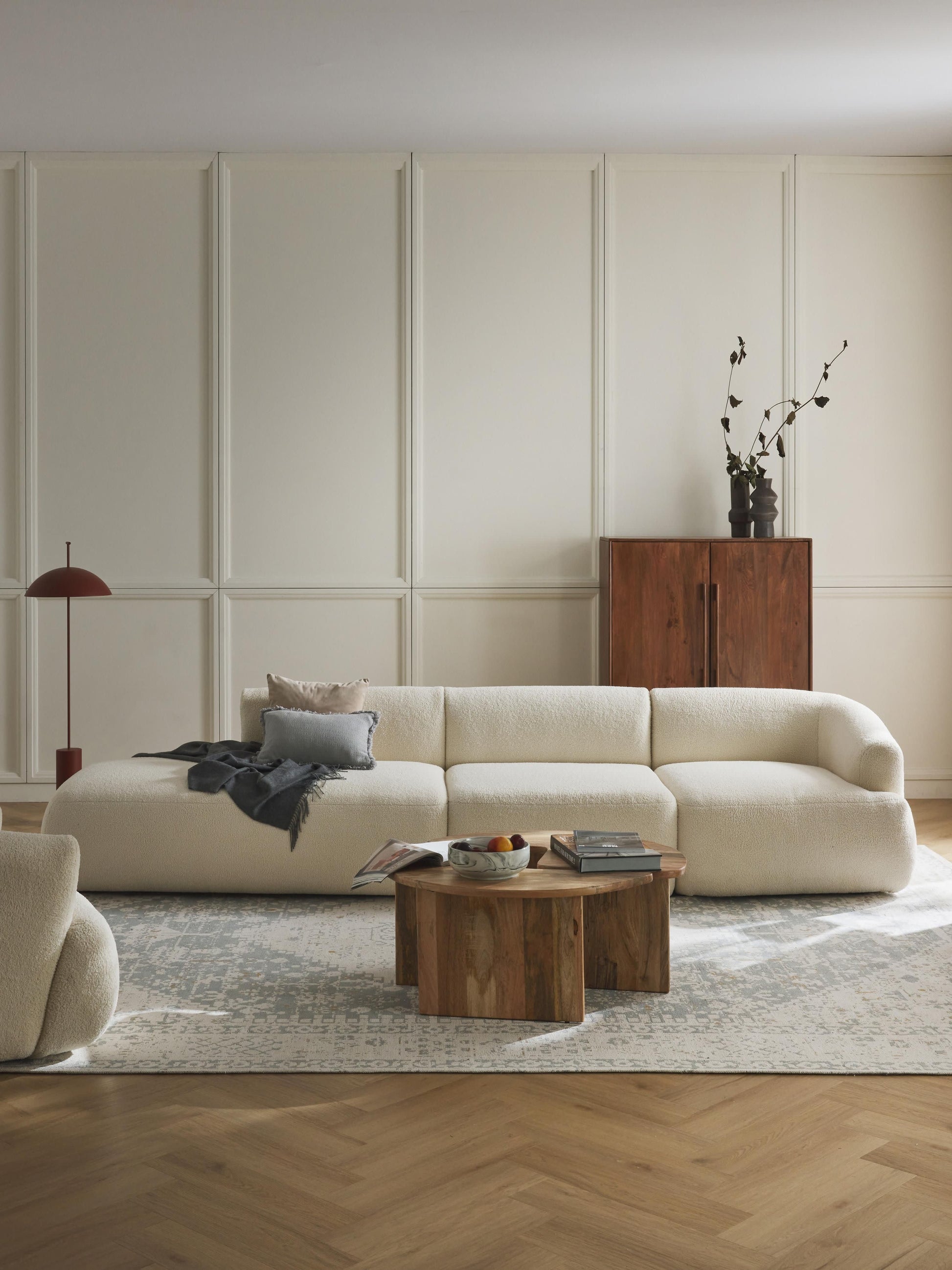 Marenzia Teddy Modular Ottoman (3-Seater)