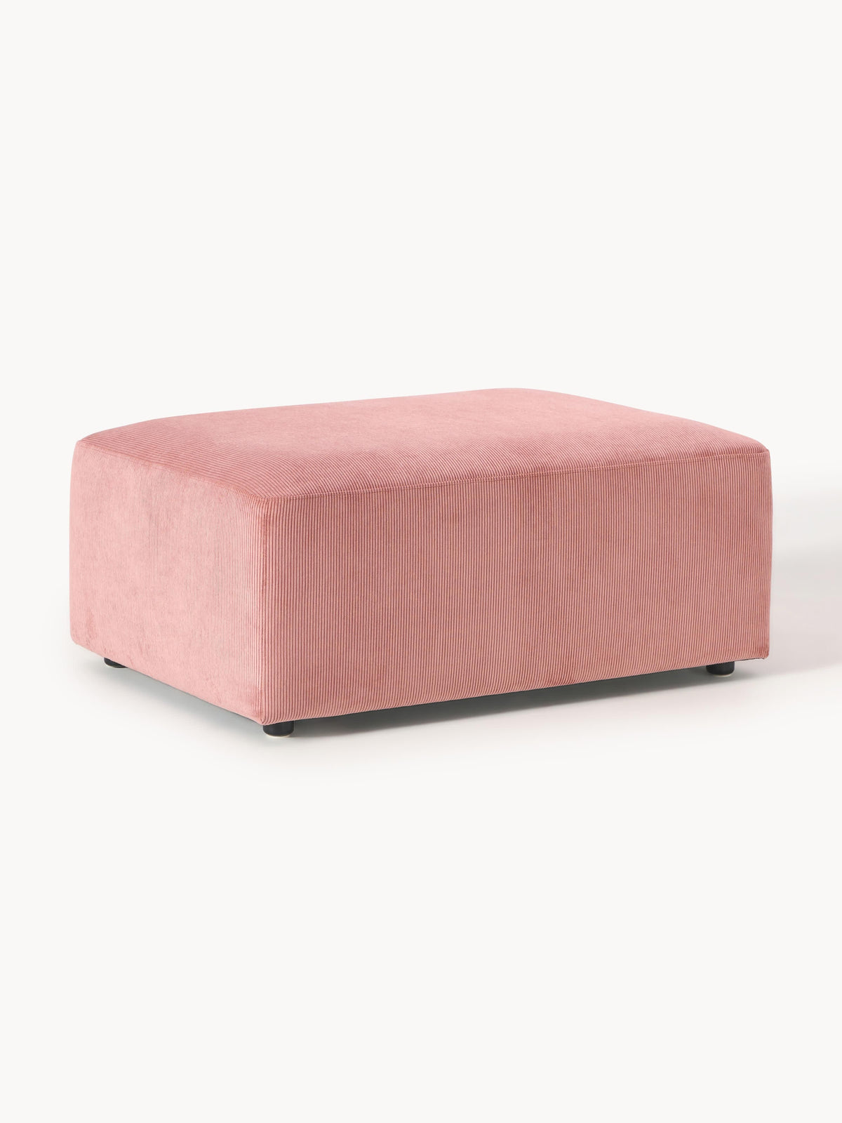 Melbrina Corduroy Stool, W 99 x D 72 cm