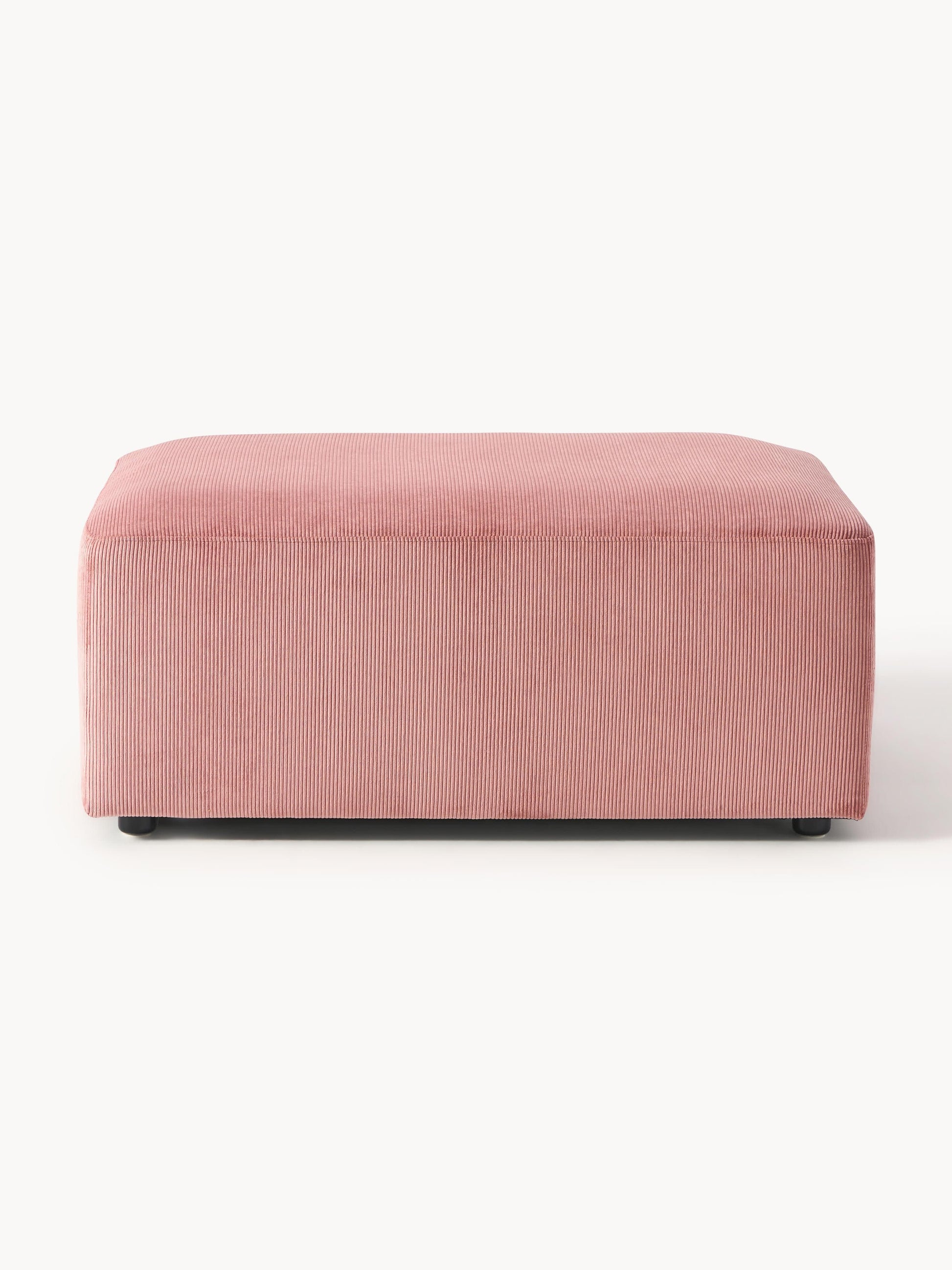 Melbrina Corduroy Stool, W 99 x D 72 cm