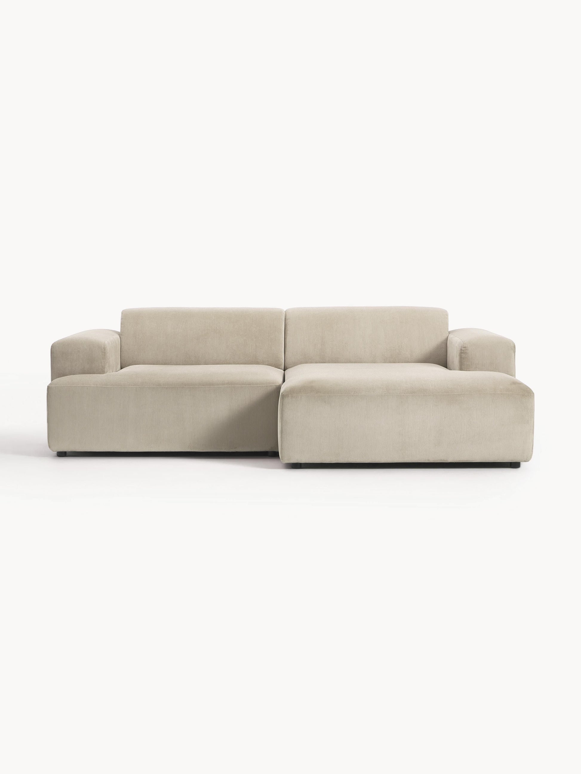 Melbrina Corner Sofa (3-Seater) in Corduroy