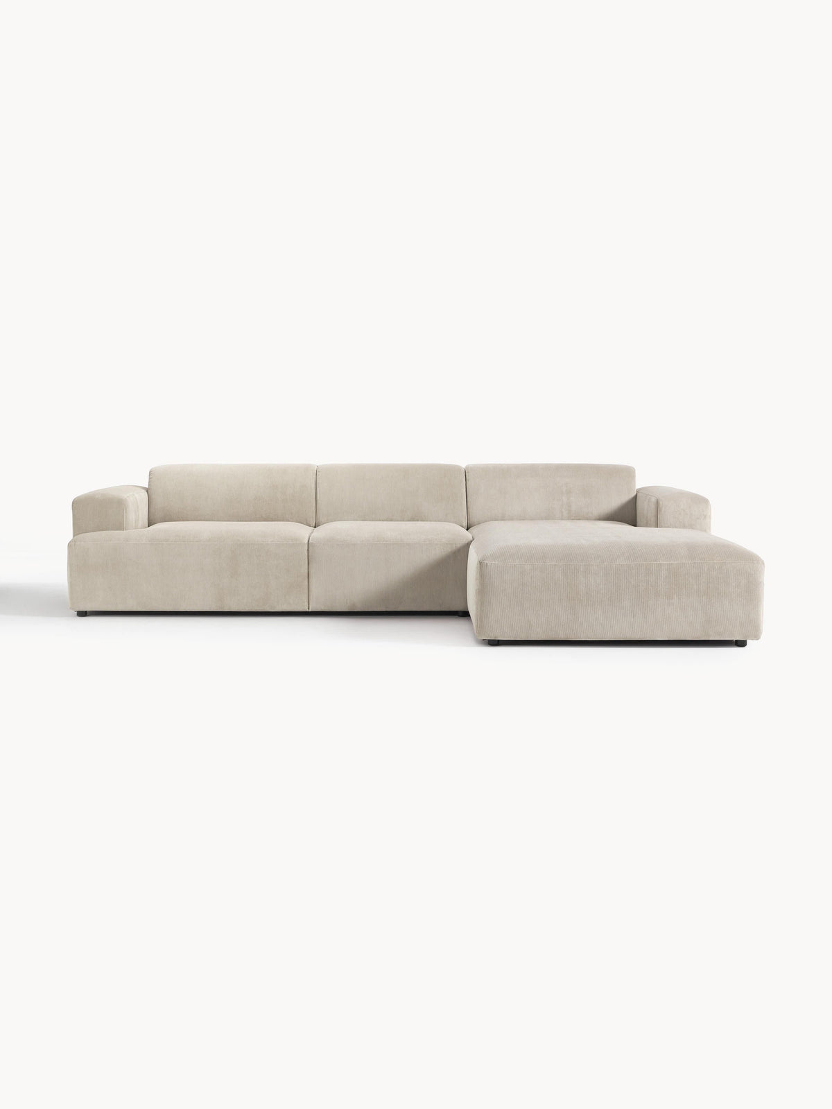 Melbrina Corner Sofa in Corduroy (4-Seater)