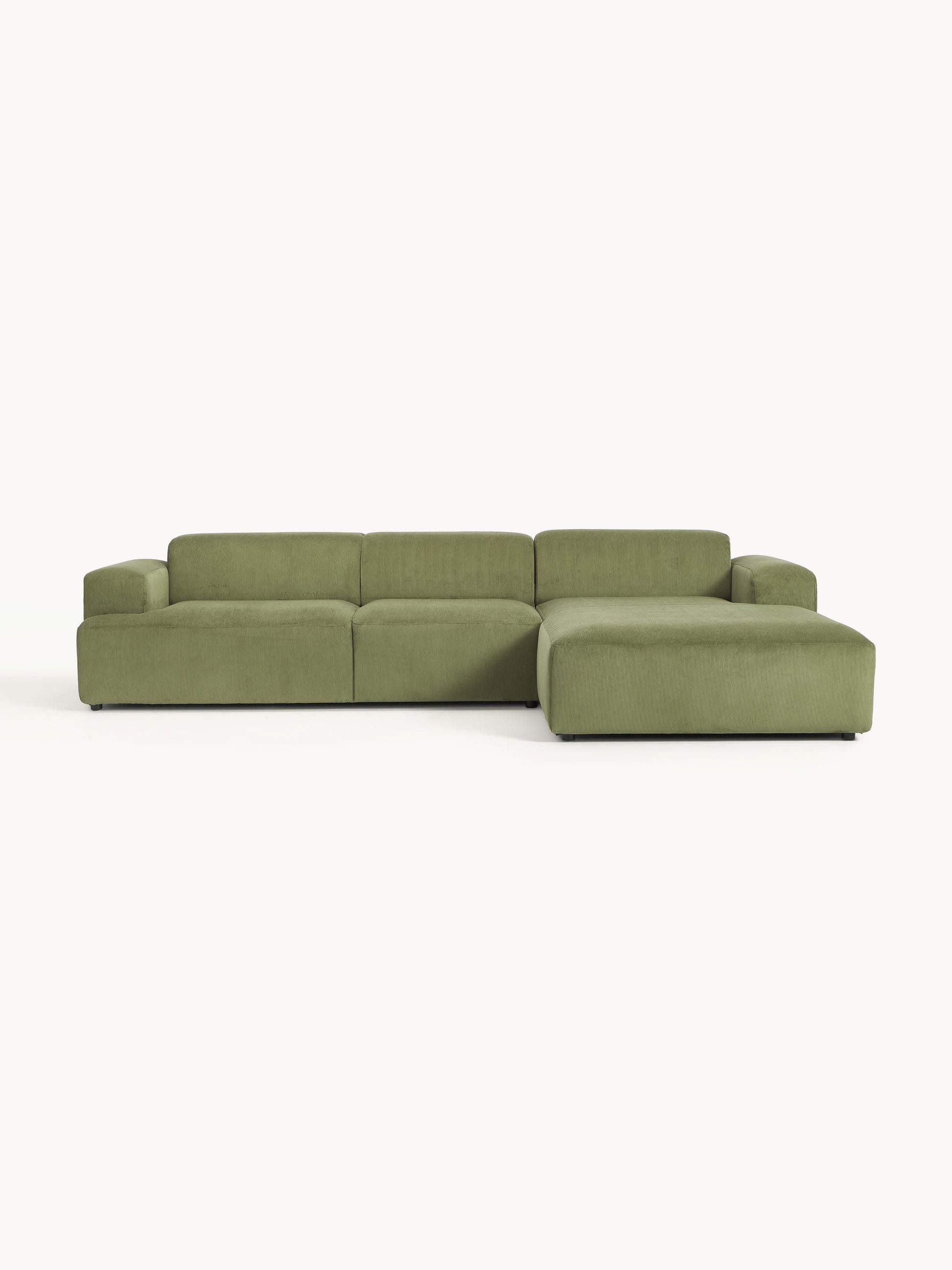 Melbrina Corner Sofa in Corduroy (4-Seater)