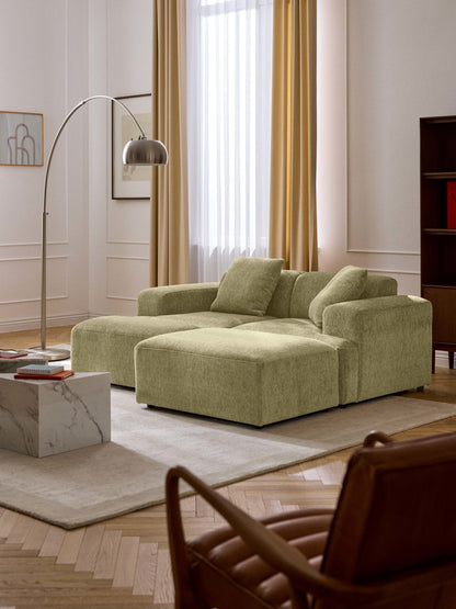Melbrina Ottoman, W 99 x D 72 cm