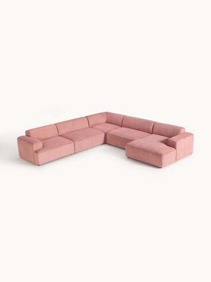 Melbrina XL Corner Sofa in Corduroy