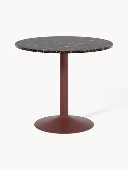 Milvano Marble Round Dining Table, Ø 90 cm