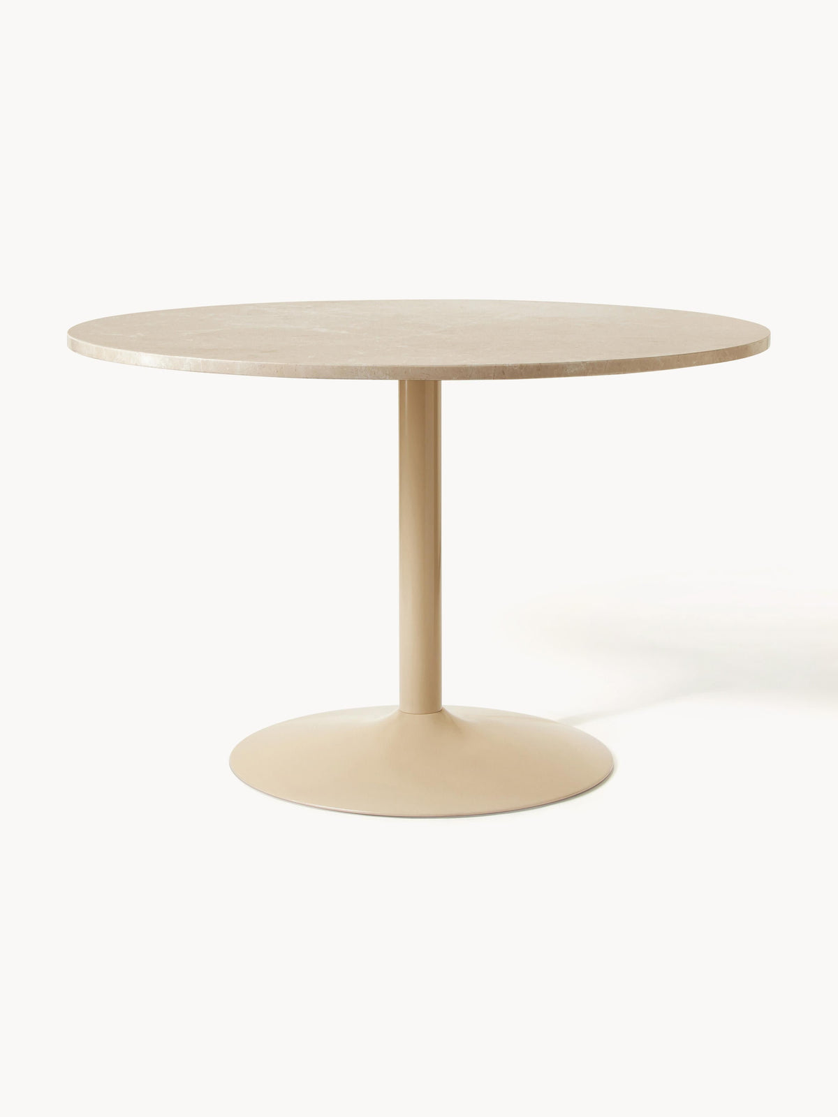 Milvano Oval Marble Dining Table, 120 x 90 cm