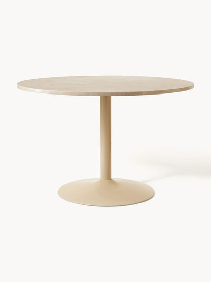 Milvano Oval Marble Dining Table, 120 x 90 cm