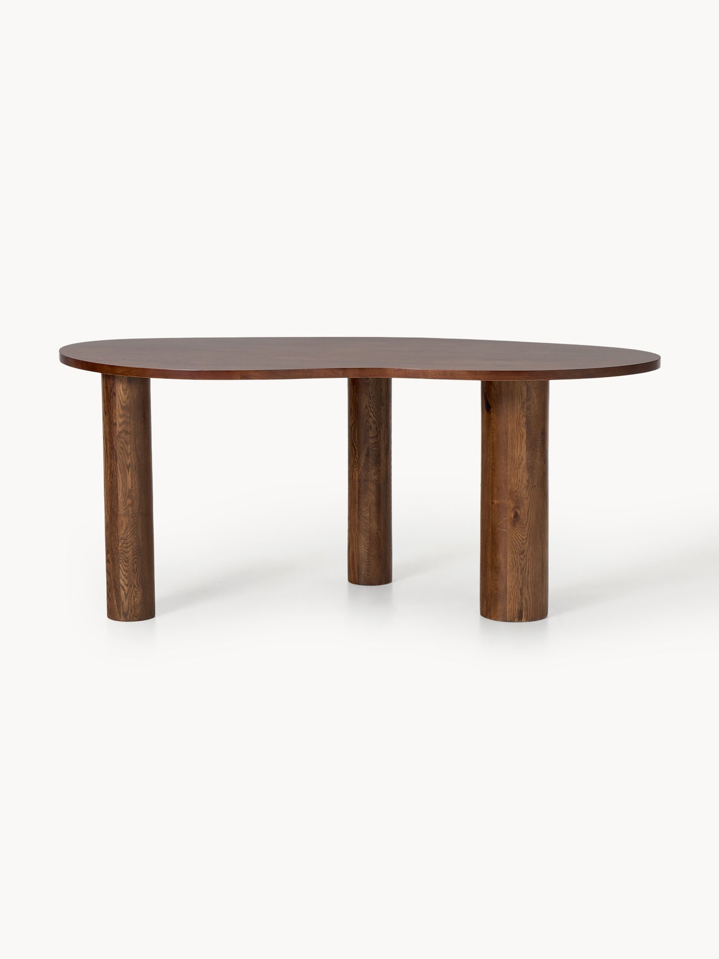 Narbino Dining Table in Oak with Organic Shape, in Various Sizes