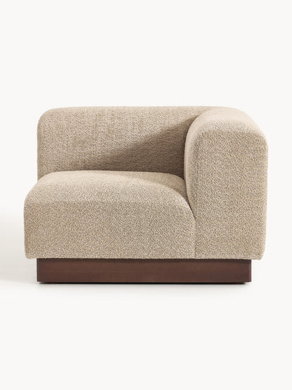 Natfia Teddy Bouclé Corner Module
